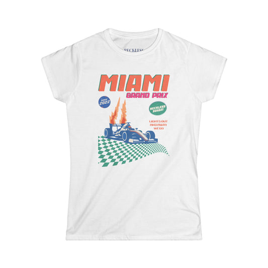 Miami Retro Slim Fit T-Shirt