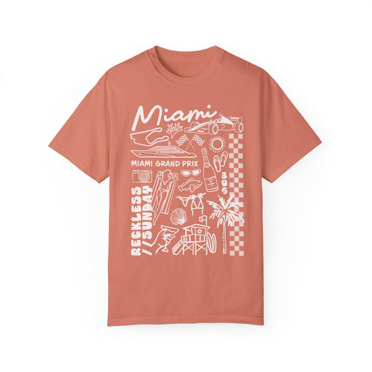 Miami Illustrated Series T-Shirt