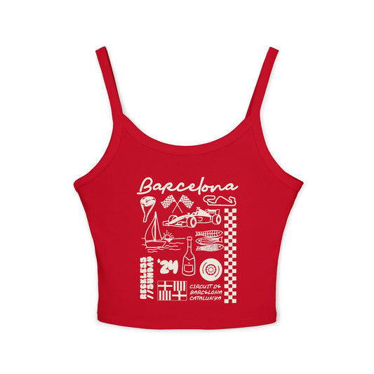 Barcelona Illustrated Tank Top