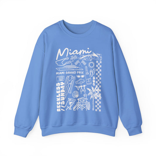 Miami Illustrated Series Sweatshirt