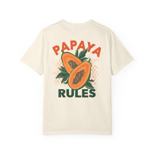 Papaya Rules Retro T-Shirt