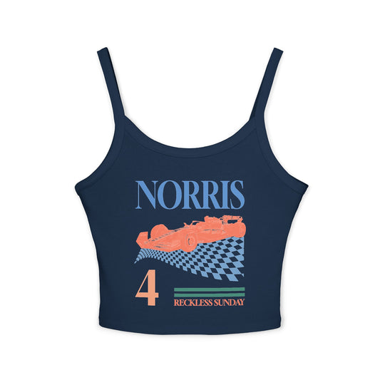 Norris Retro Cropped Tank Top