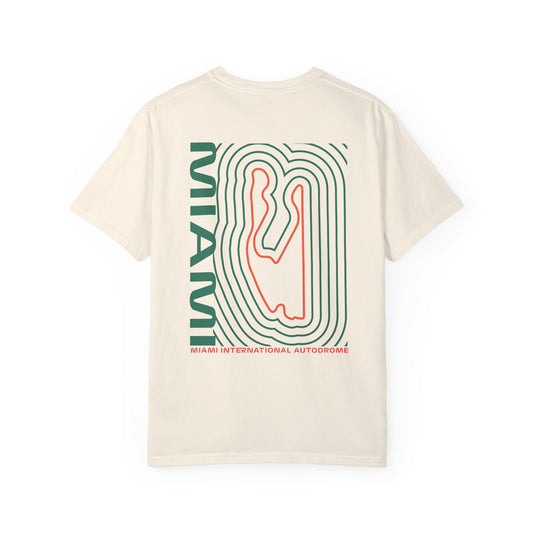 Miami Circuit Outline Series T-Shirt