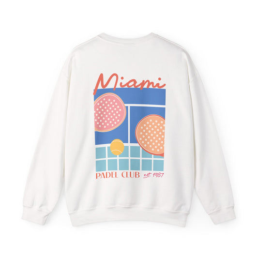 Miami Padel Club Retro Sweatshirt