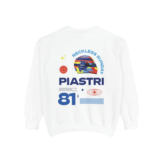 Piastri Helmet Series Premium Sweatshirt
