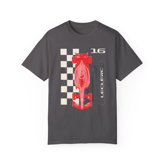 Charles Leclerc Grunge T Shirt Comfort Color | Driver Series 24