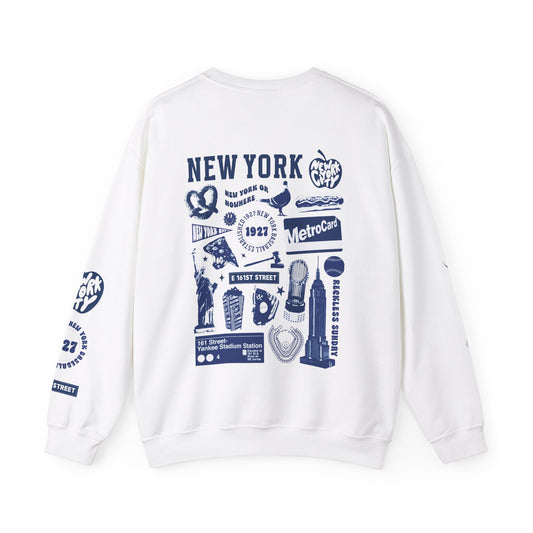 New York City Baseball Illustrated Sweatshirt