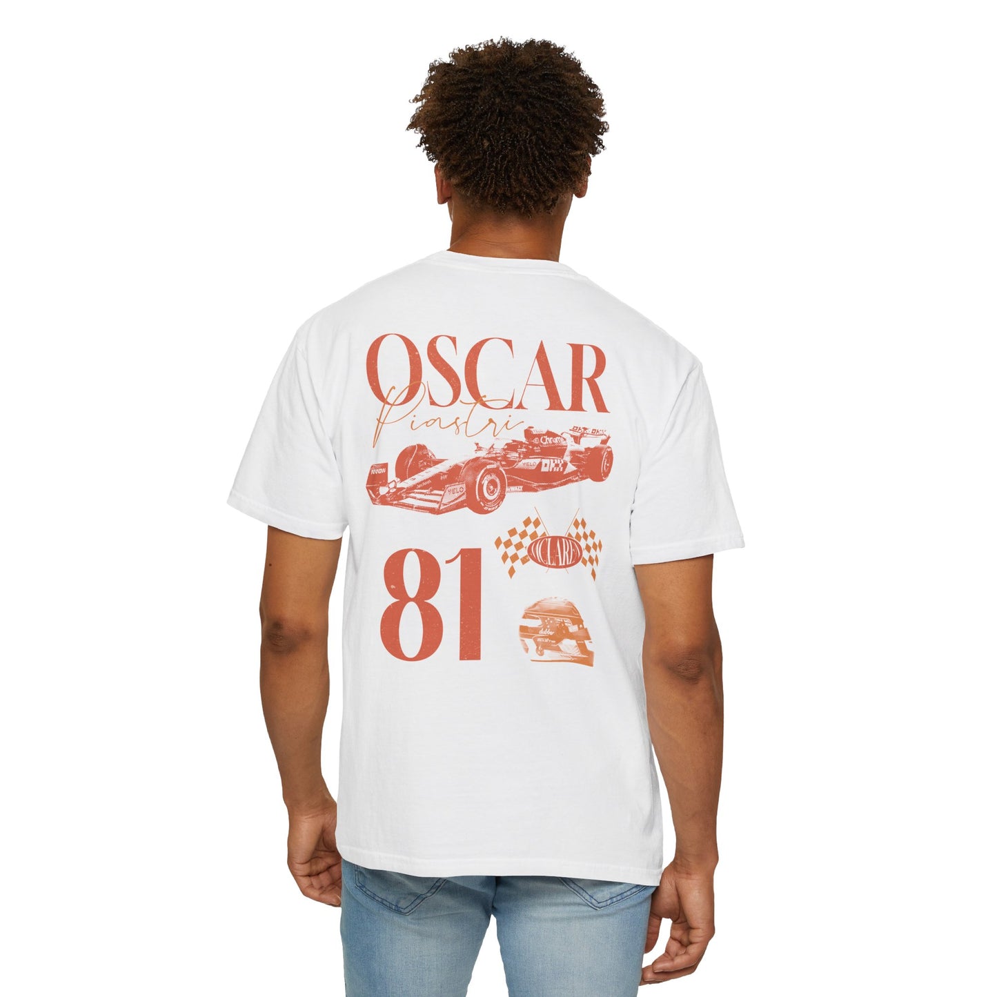 Piastri Midweight Retro Racing T Shirt