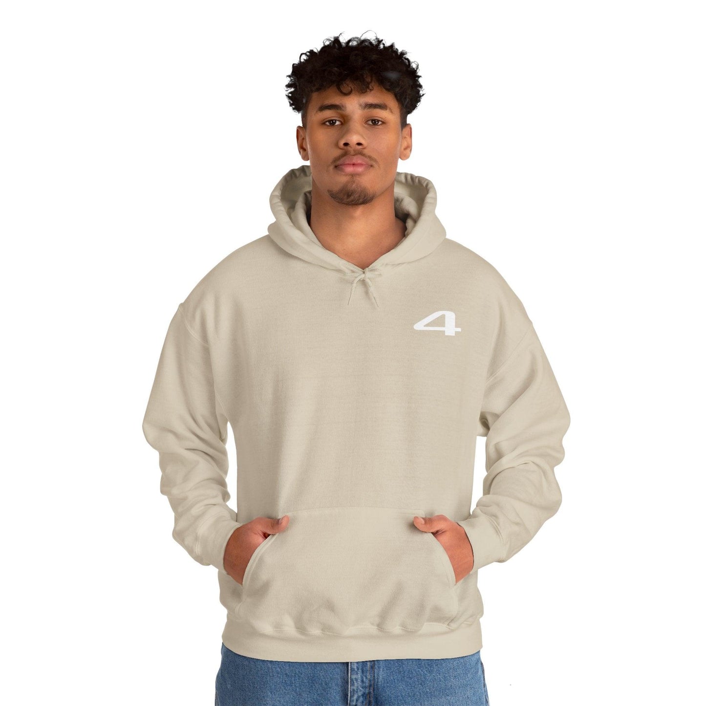 Lando Norris 2024 Grunge Series Sand Hoodie - RecklessSunday