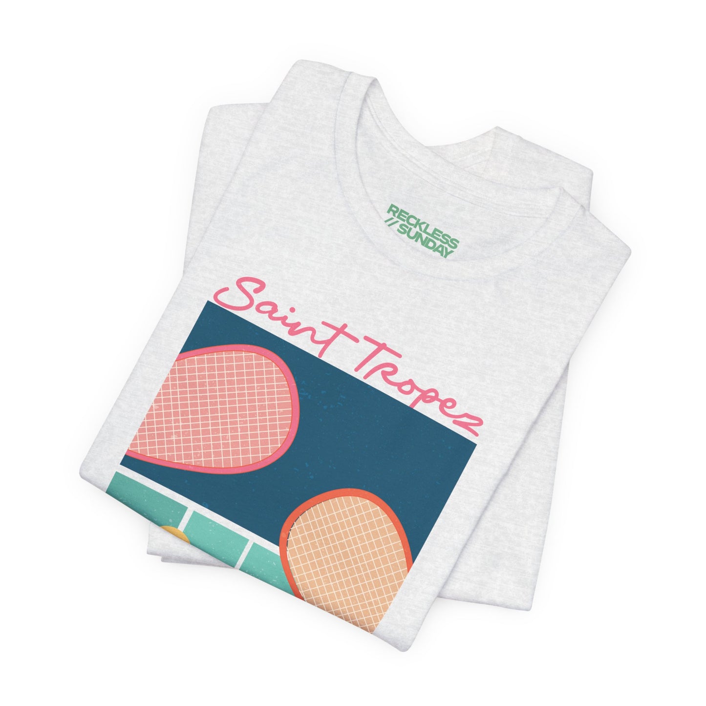 St Tropez Racquet Lightweight T-Shirt