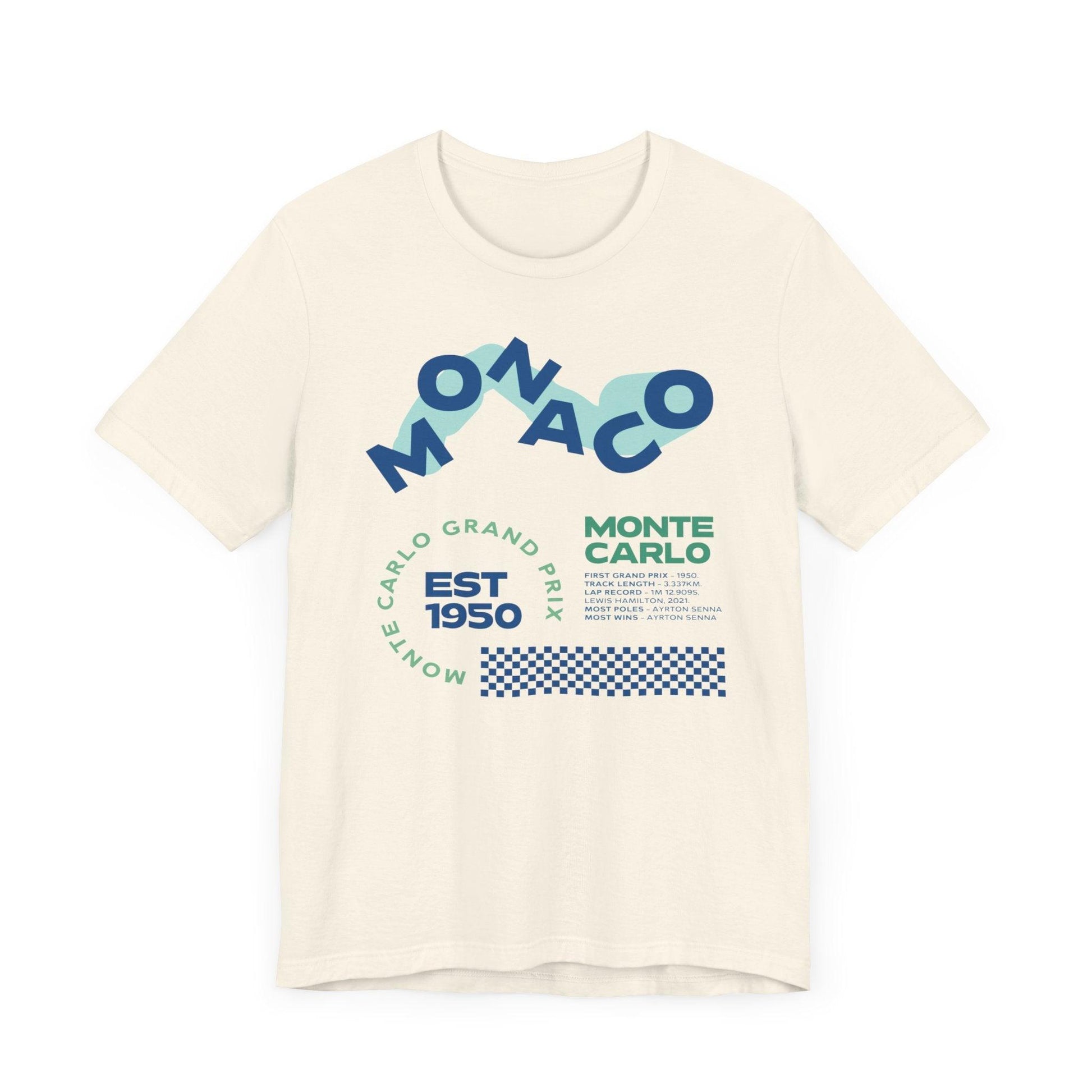 Monaco Grand Prix Retro Tee - RecklessSunday