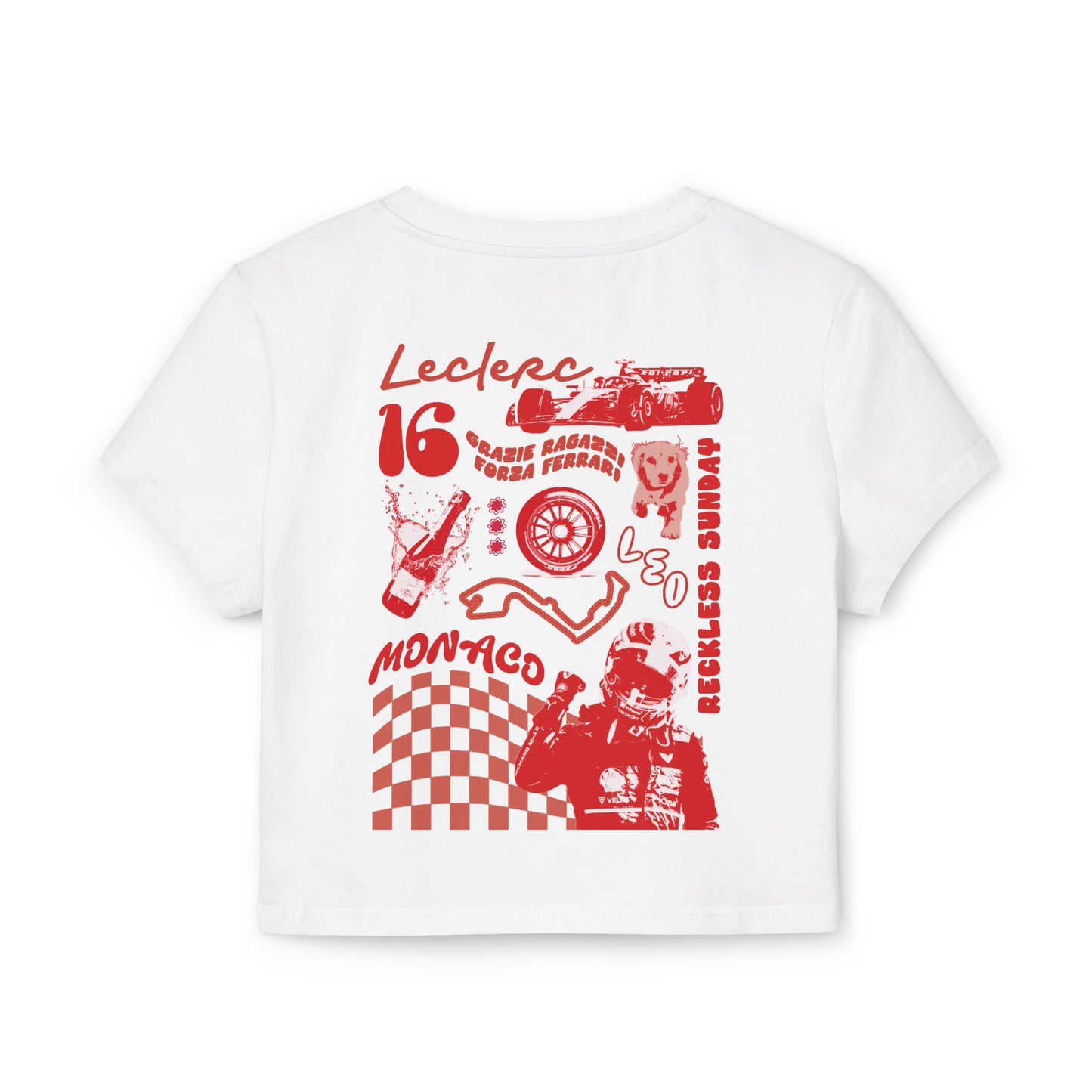 Copy of Leclerc Ferrari Women's Baby Tee