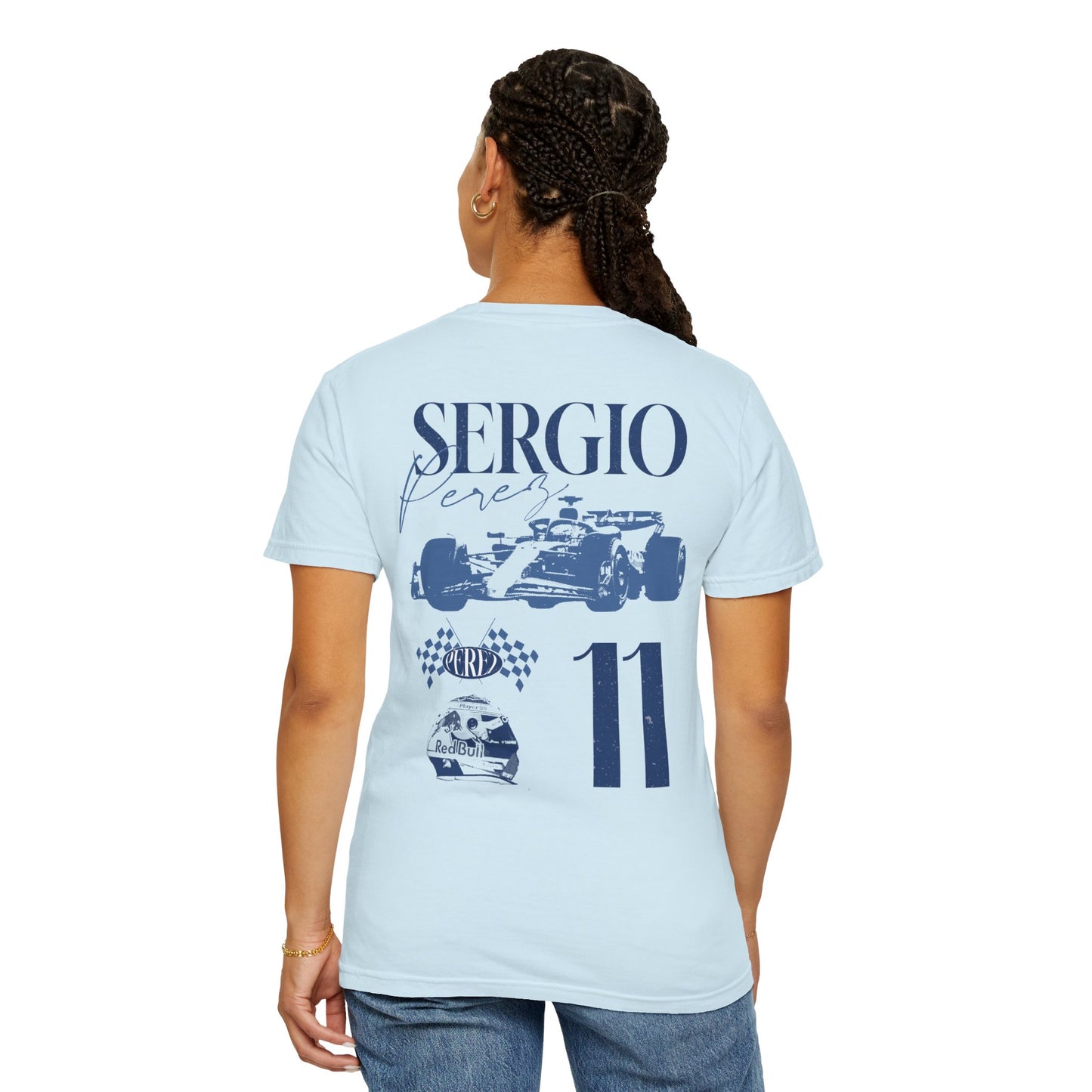 Perez Midweight Retro Racing T Shirt