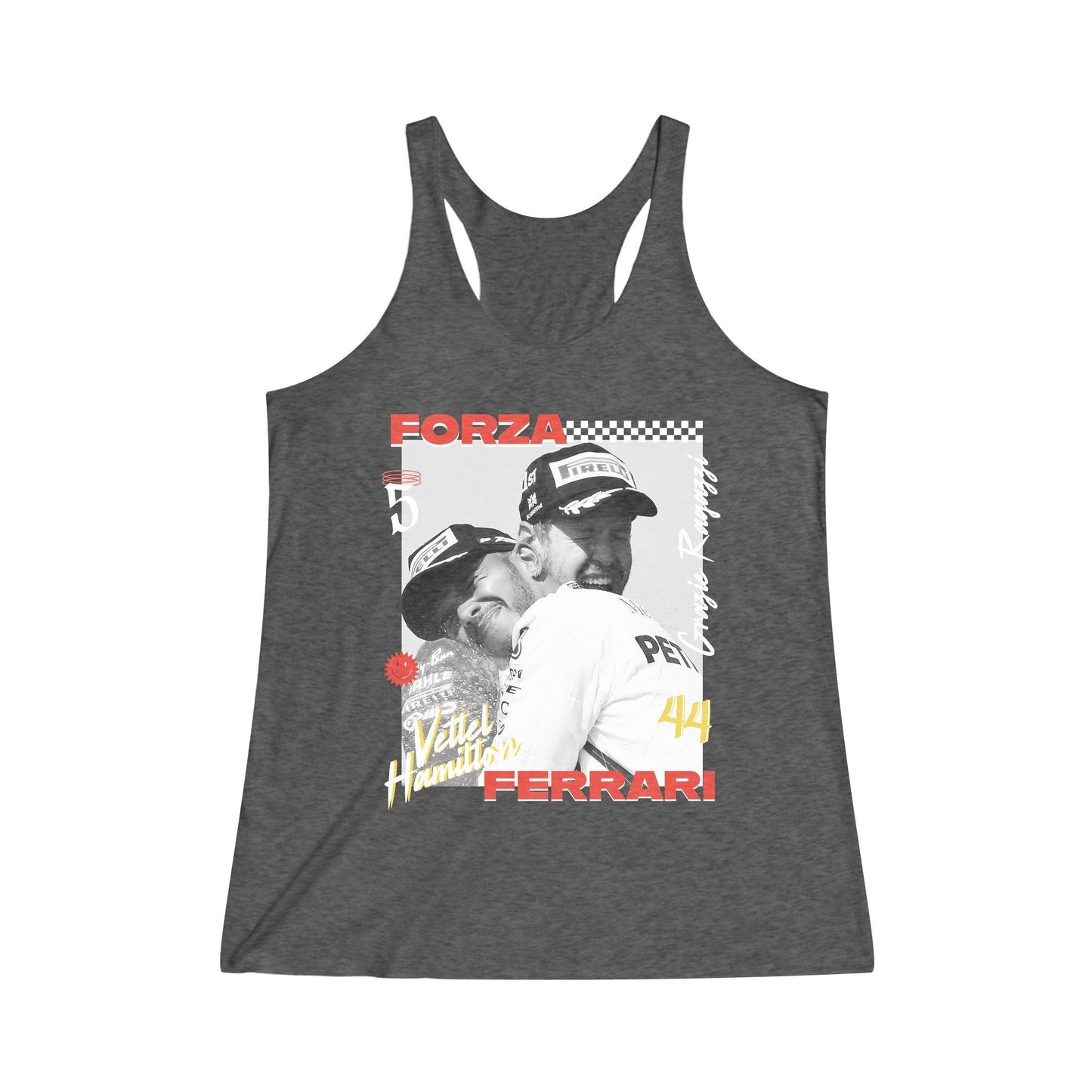 FORZA FERRARI Tri-Blend Racerback Tank - RecklessSunday