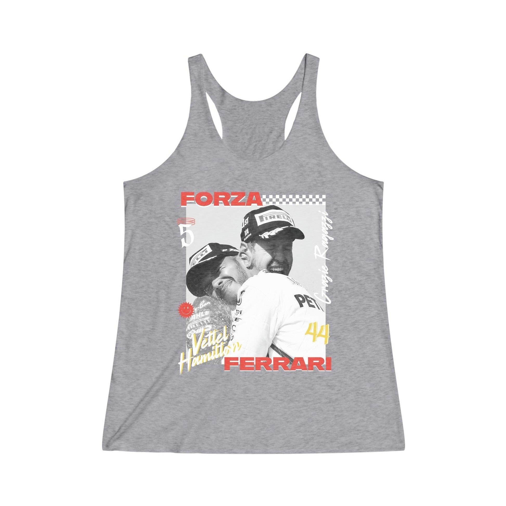 FORZA FERRARI Tri-Blend Racerback Tank - RecklessSunday