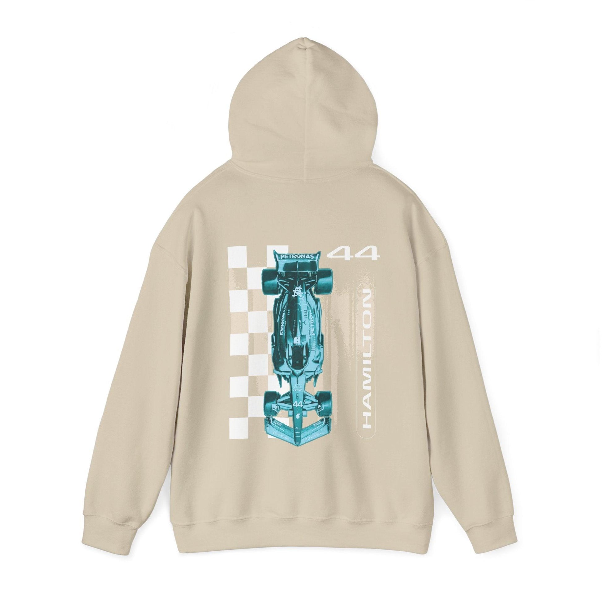 Lewis Hamilton Mercedes Grunge Series Sand Hoodie - RecklessSunday