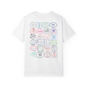 2026 Passport Stamps Comfort Color T-Shirt