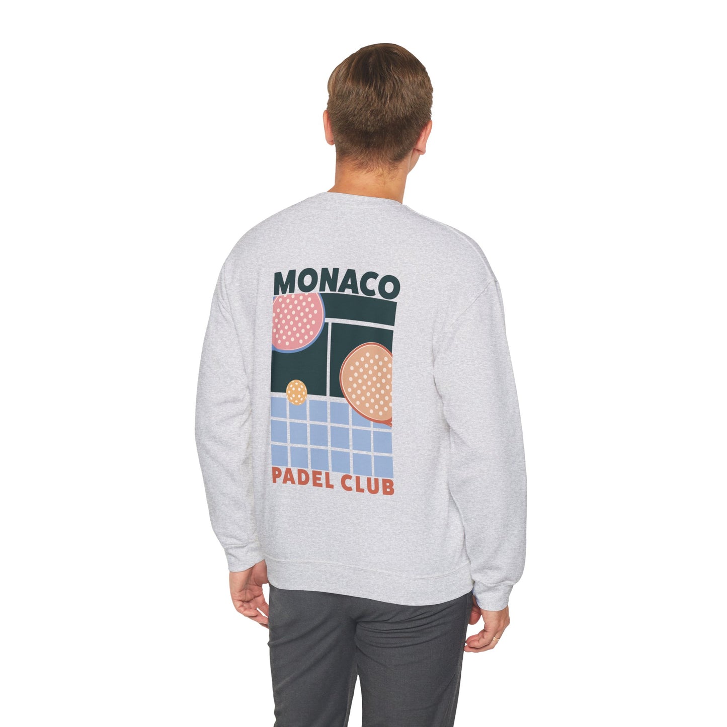 Monaco Padel Tennis Club Pullover | Monaco Racquet Club Sweatshirt | Formula 1 Racquet Club | Drive to Survive | Retro Monaco Tee