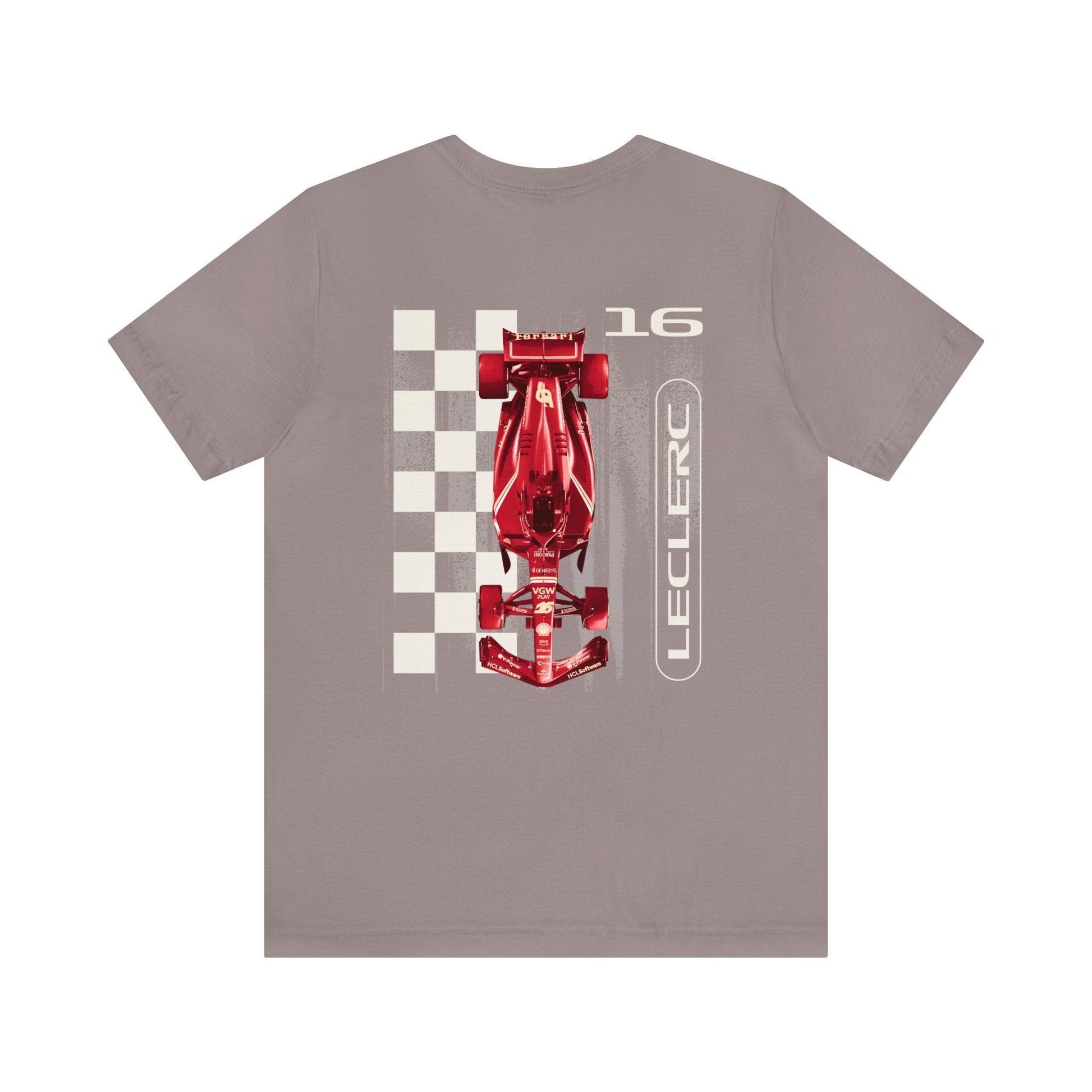 Charles Leclerc Grunge T-Shirt 2024 Lightweight - RecklessSunday