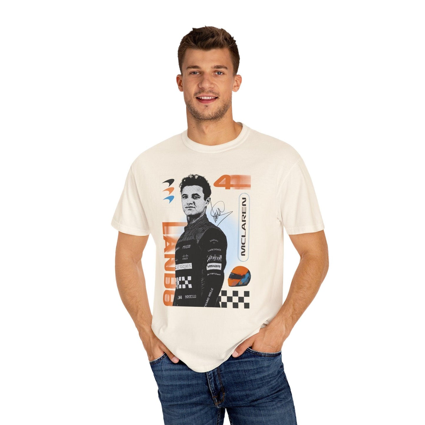 Lando Norris Retro Shirt - RecklessSunday