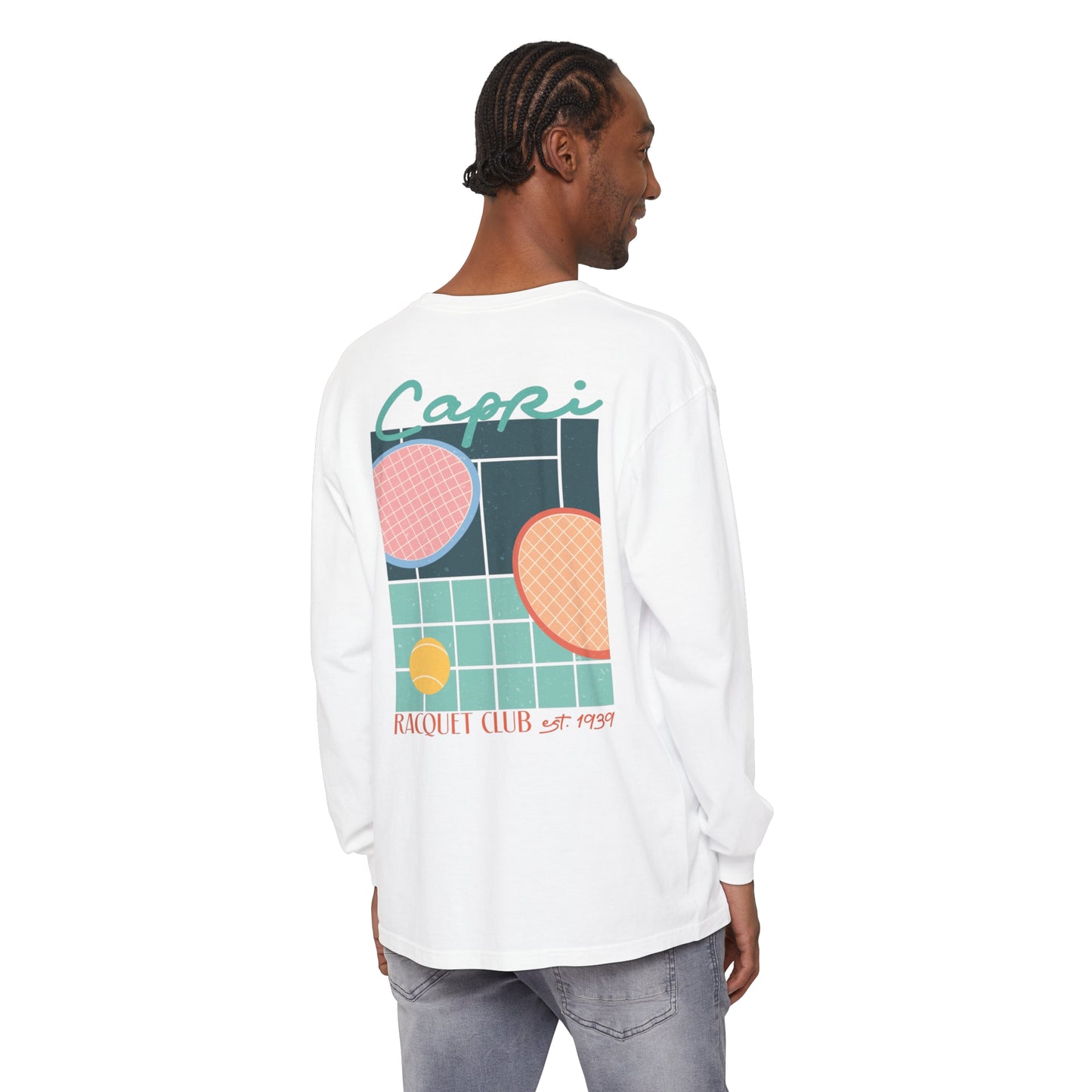 Capri Tennis Club Long Sleeve T-Shirt