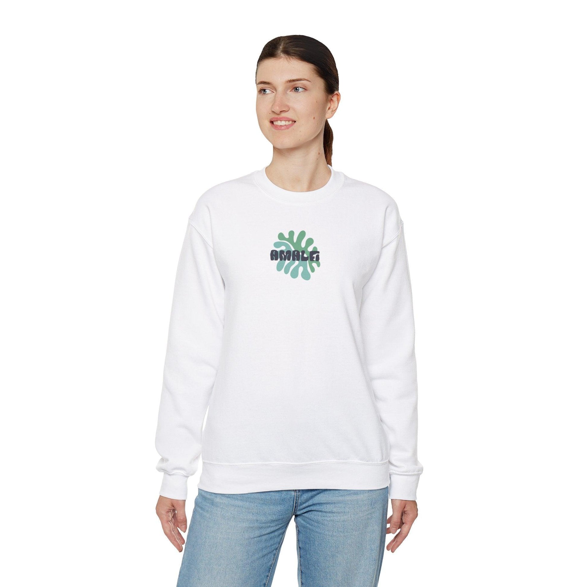 Amalfi Coral Crewneck Sweatshirt - RecklessSunday