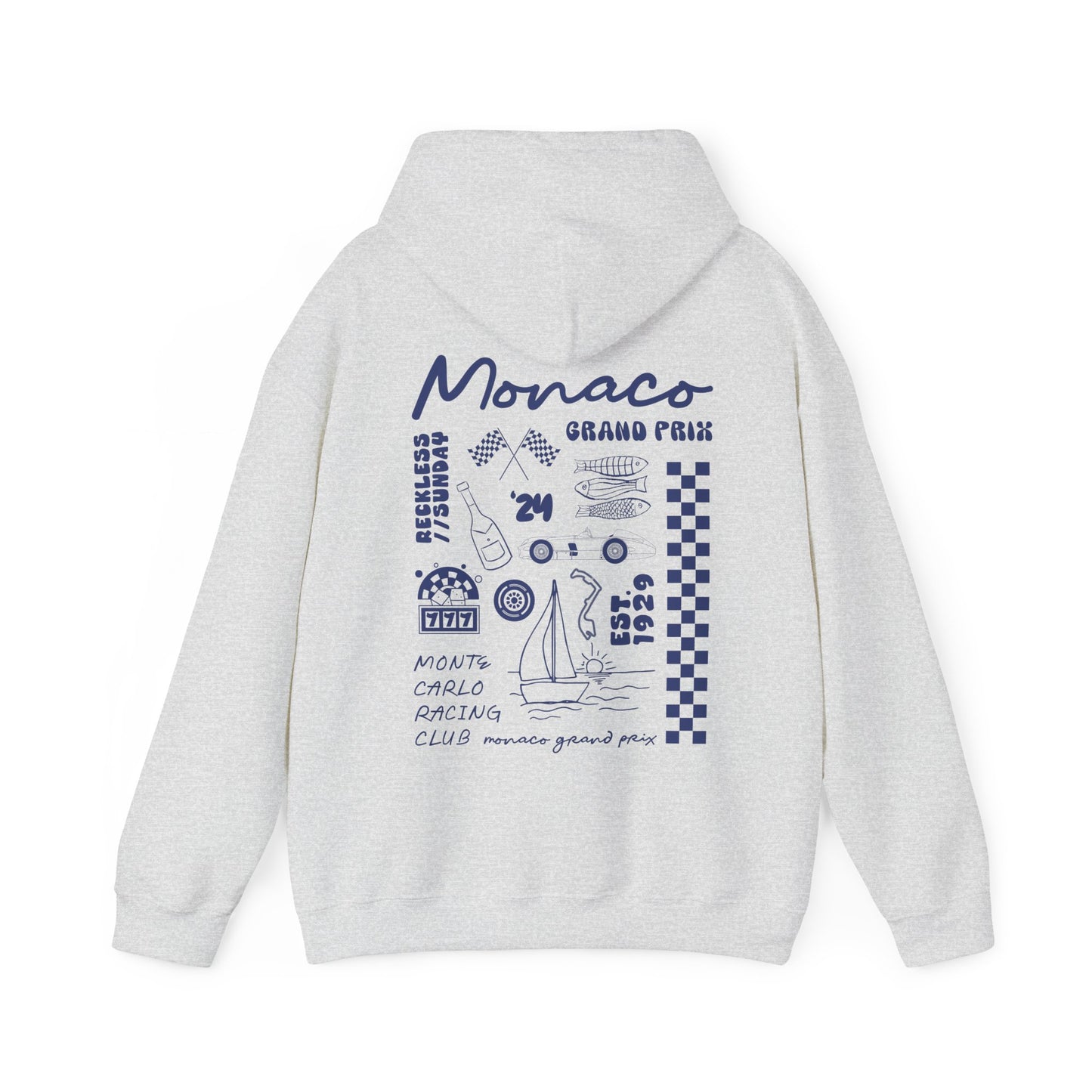 Monaco Grand Prix Illustrated Hoodie