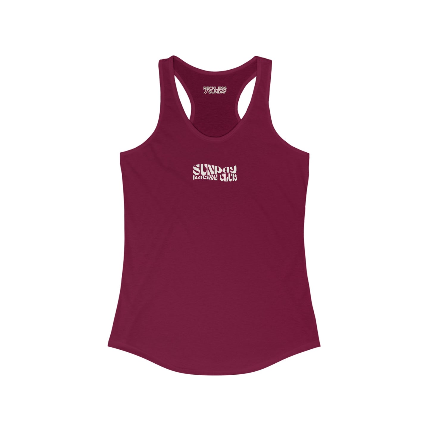 Charles Leclerc Sunday Racing Women's Racerback Tank