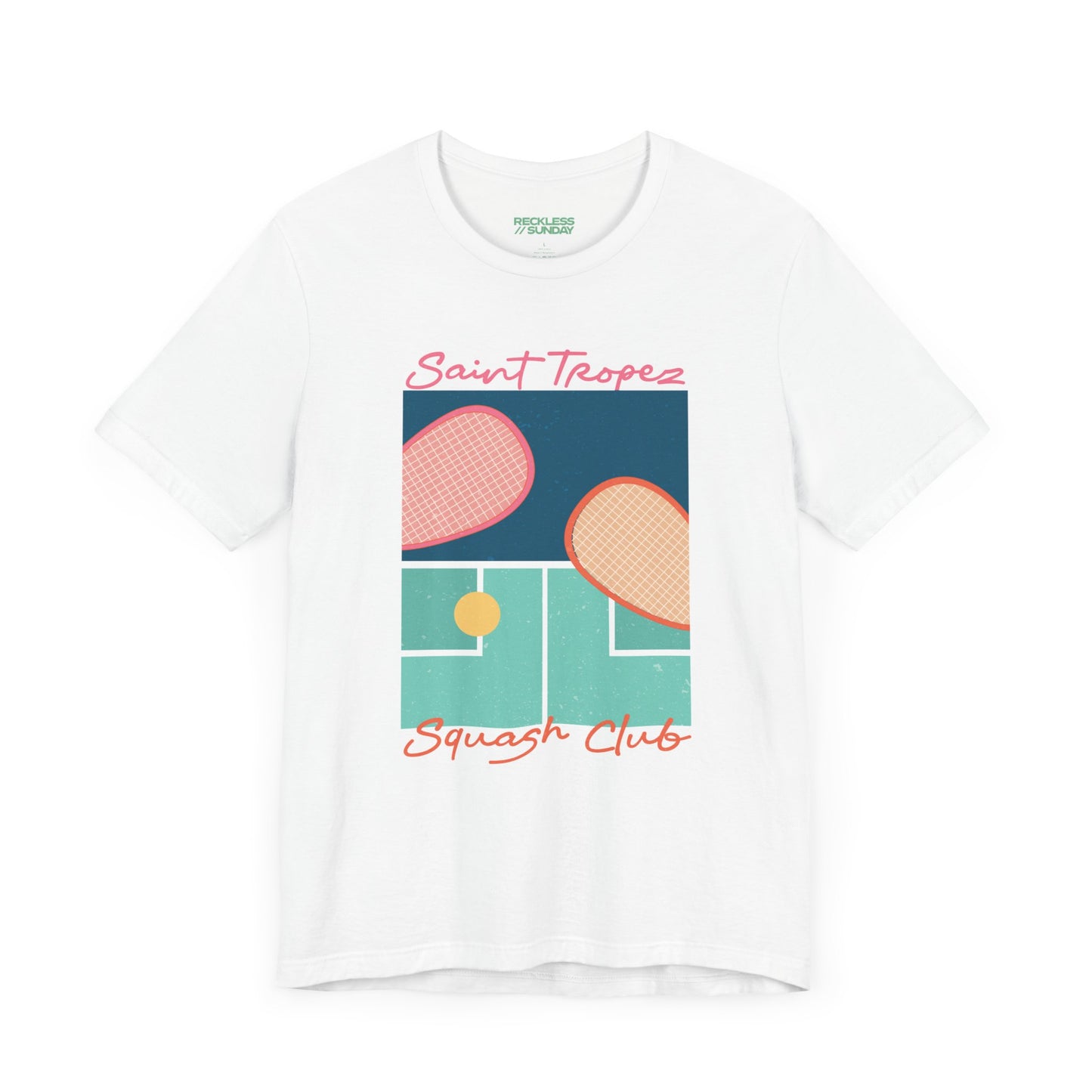 St Tropez Racquet Lightweight T-Shirt