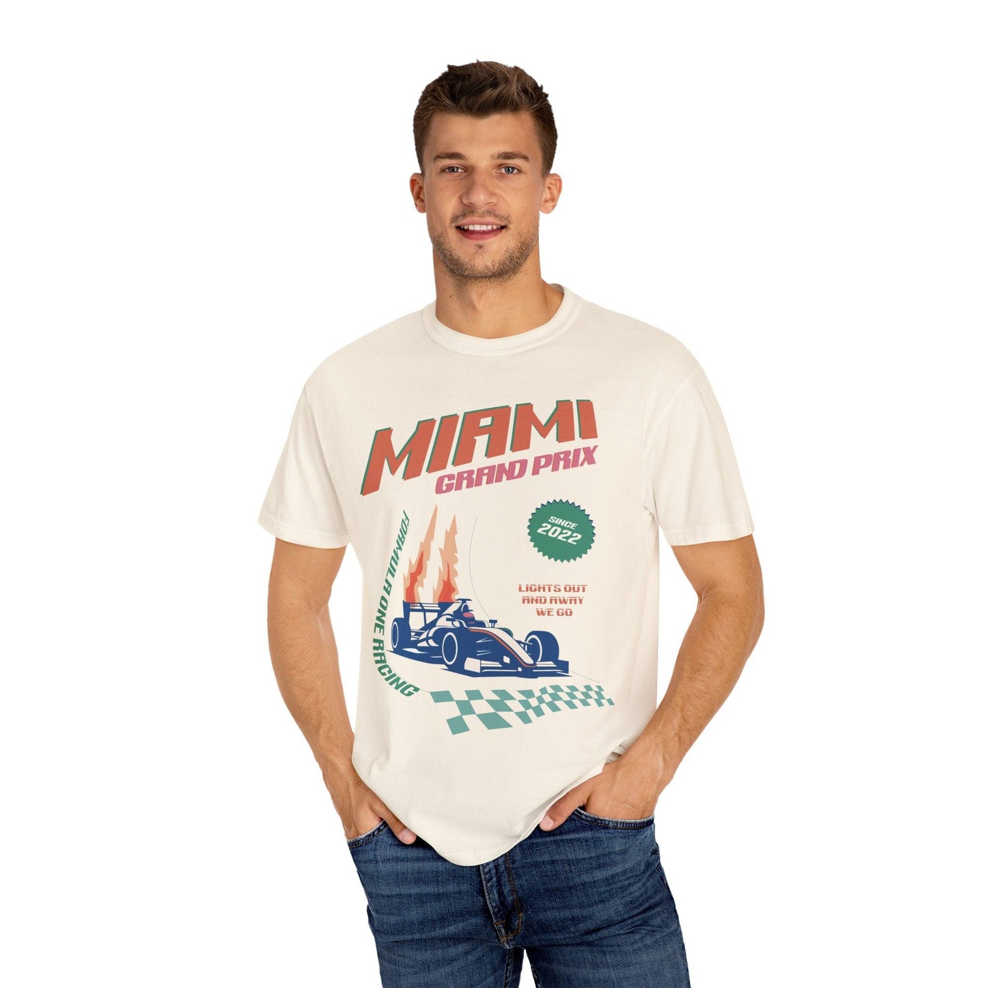 Miami Grand Prix T-Shirt Comfort Color - RecklessSunday