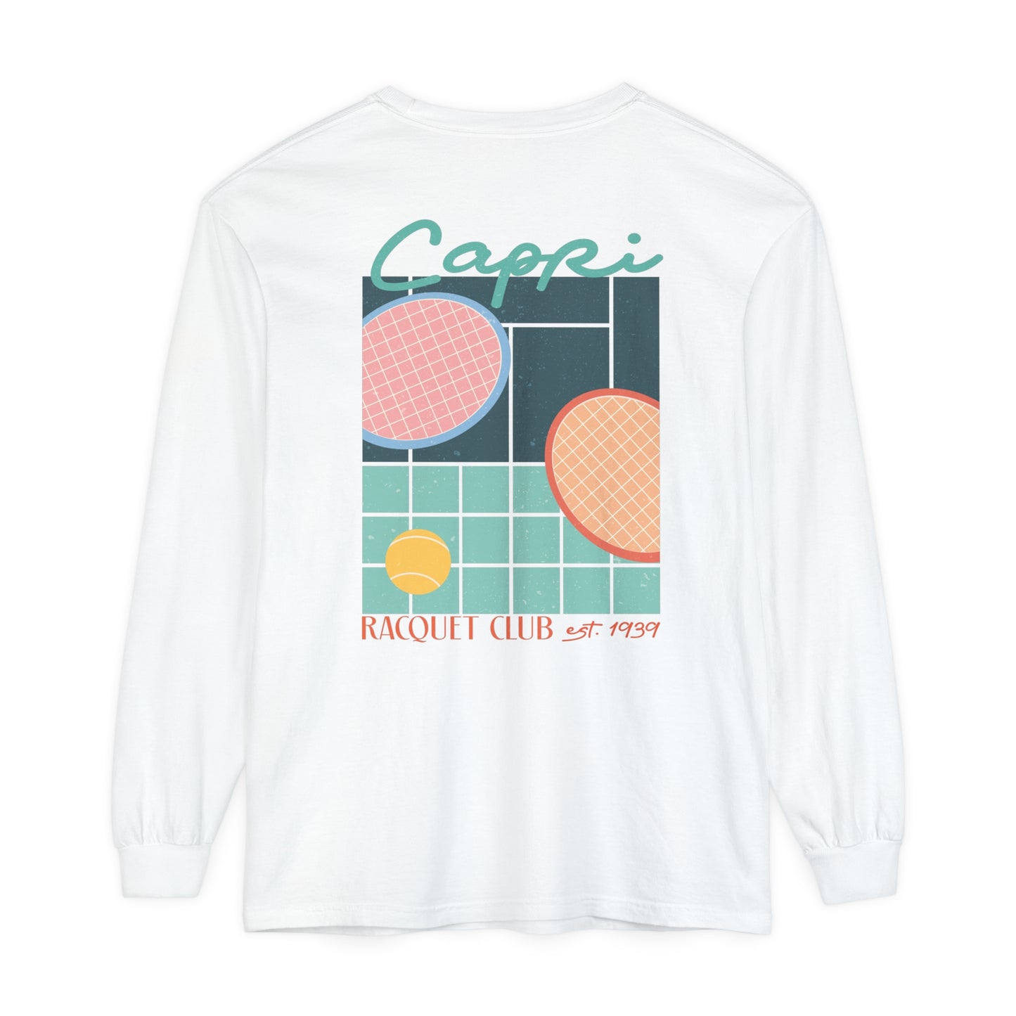 Capri Tennis Club Long Sleeve T-Shirt