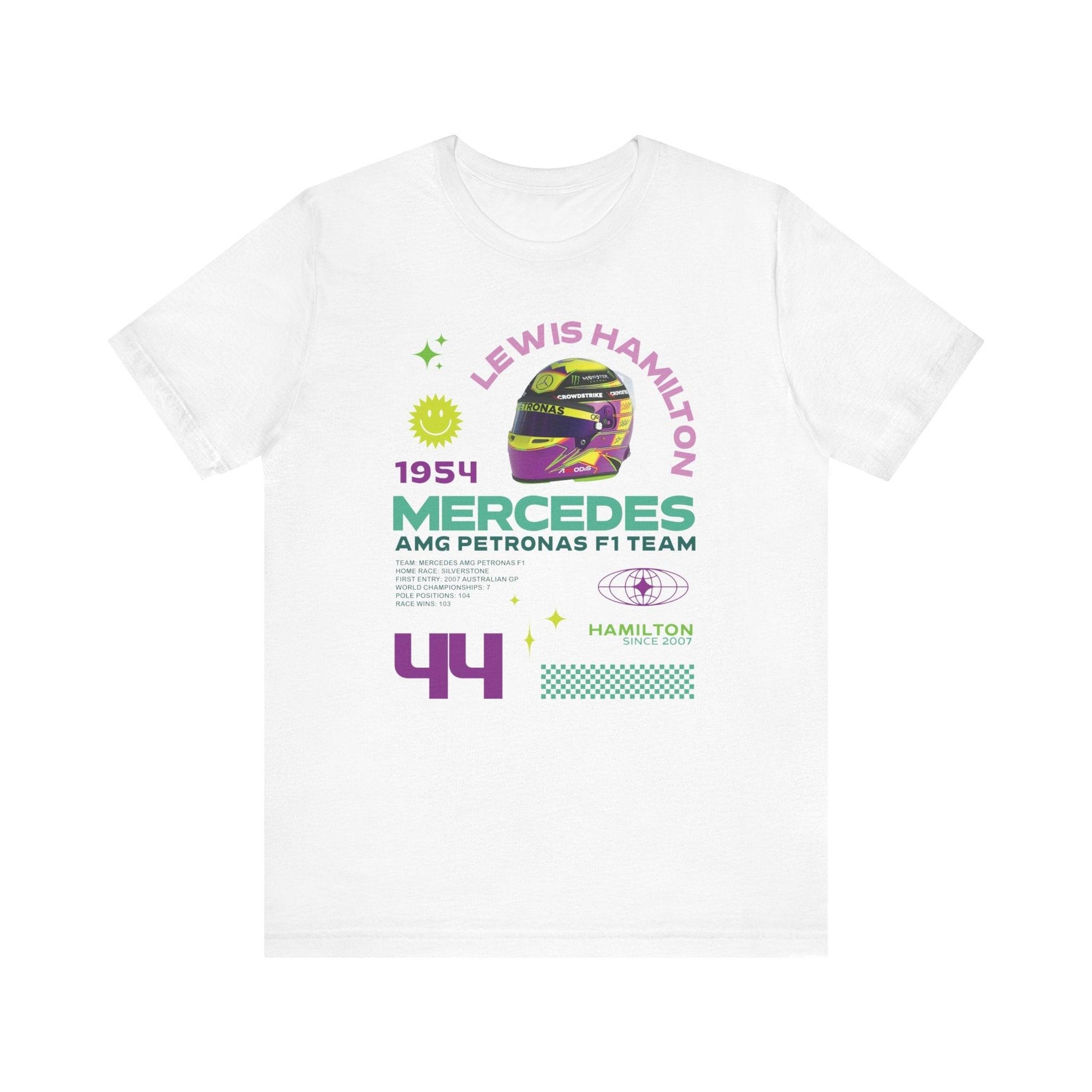 Lewis Hamilton Retro '24 Jersey Tee - RecklessSunday