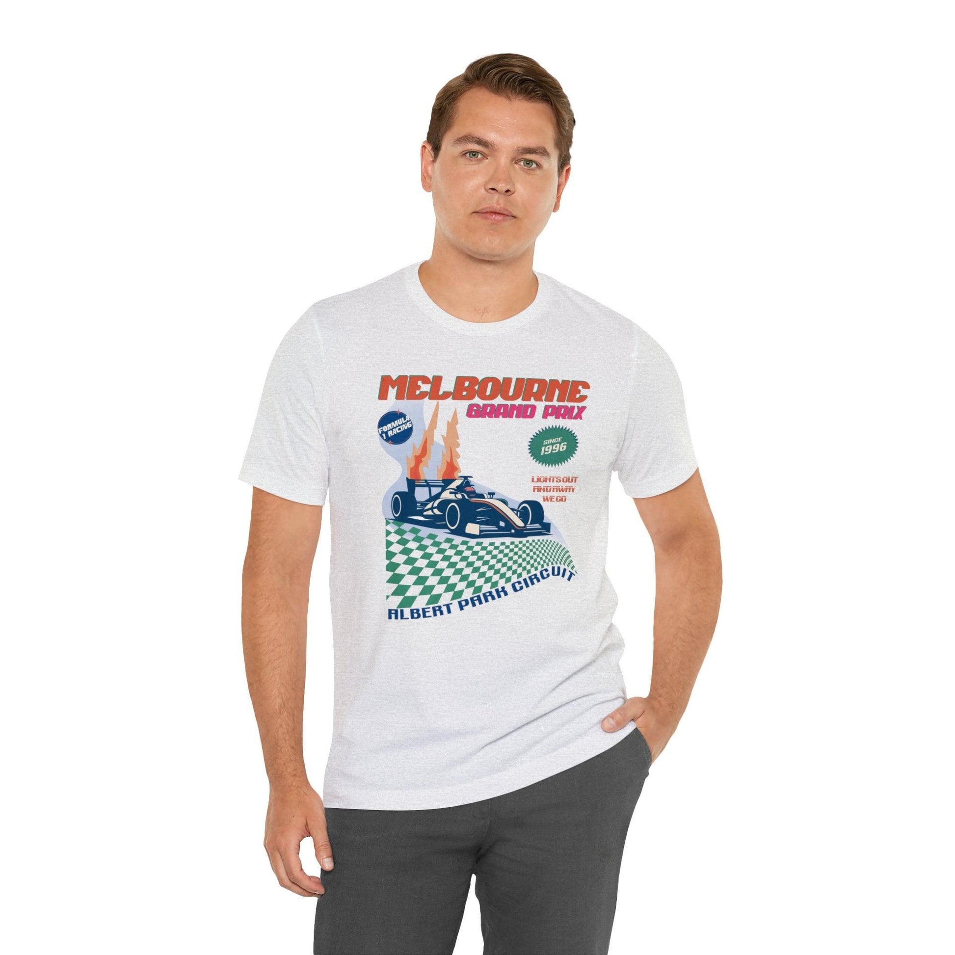 Melbourne Grand Prix T Shirt Lightweight - RecklessSunday