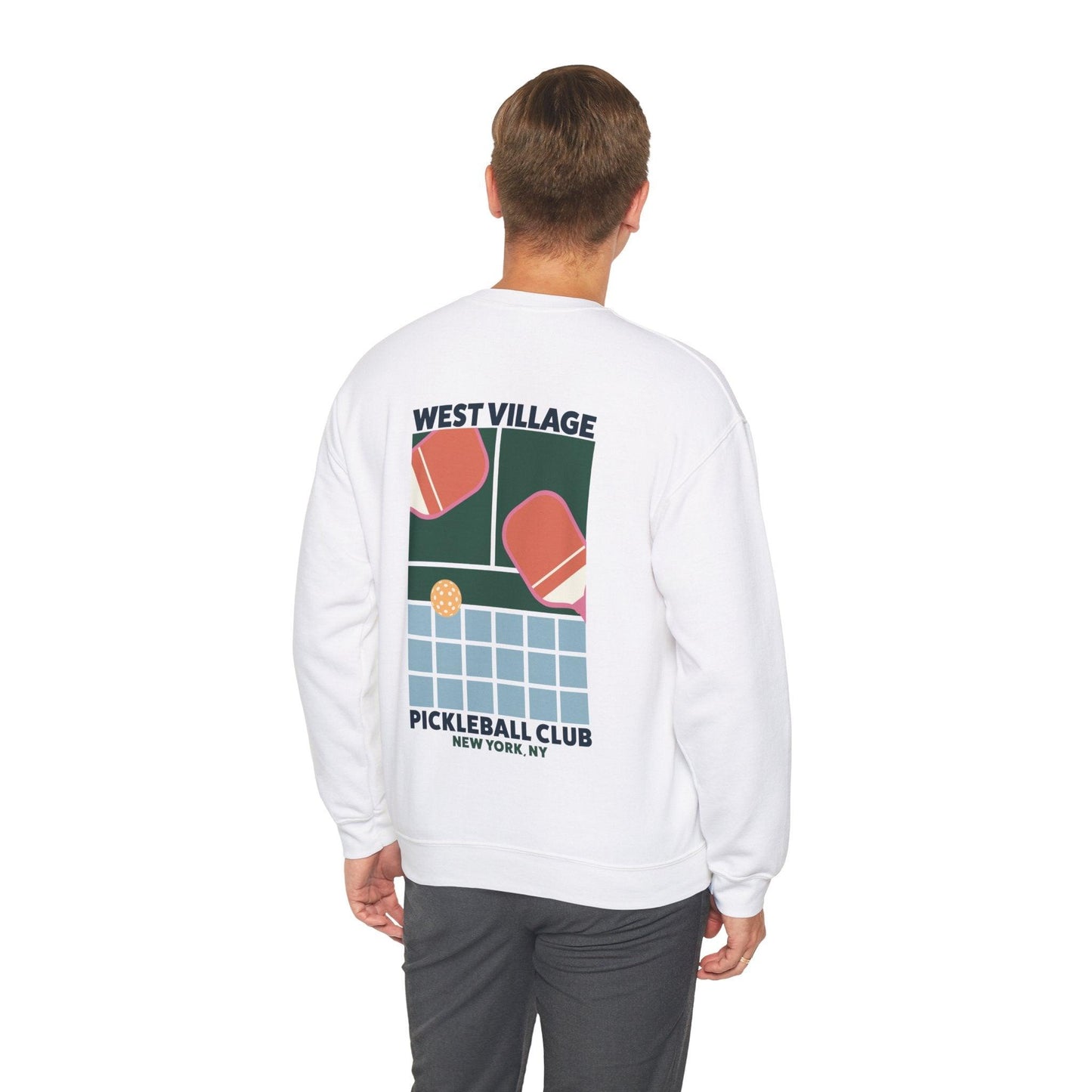 West Village Pickleball Club NYC Crewneck - RecklessSunday