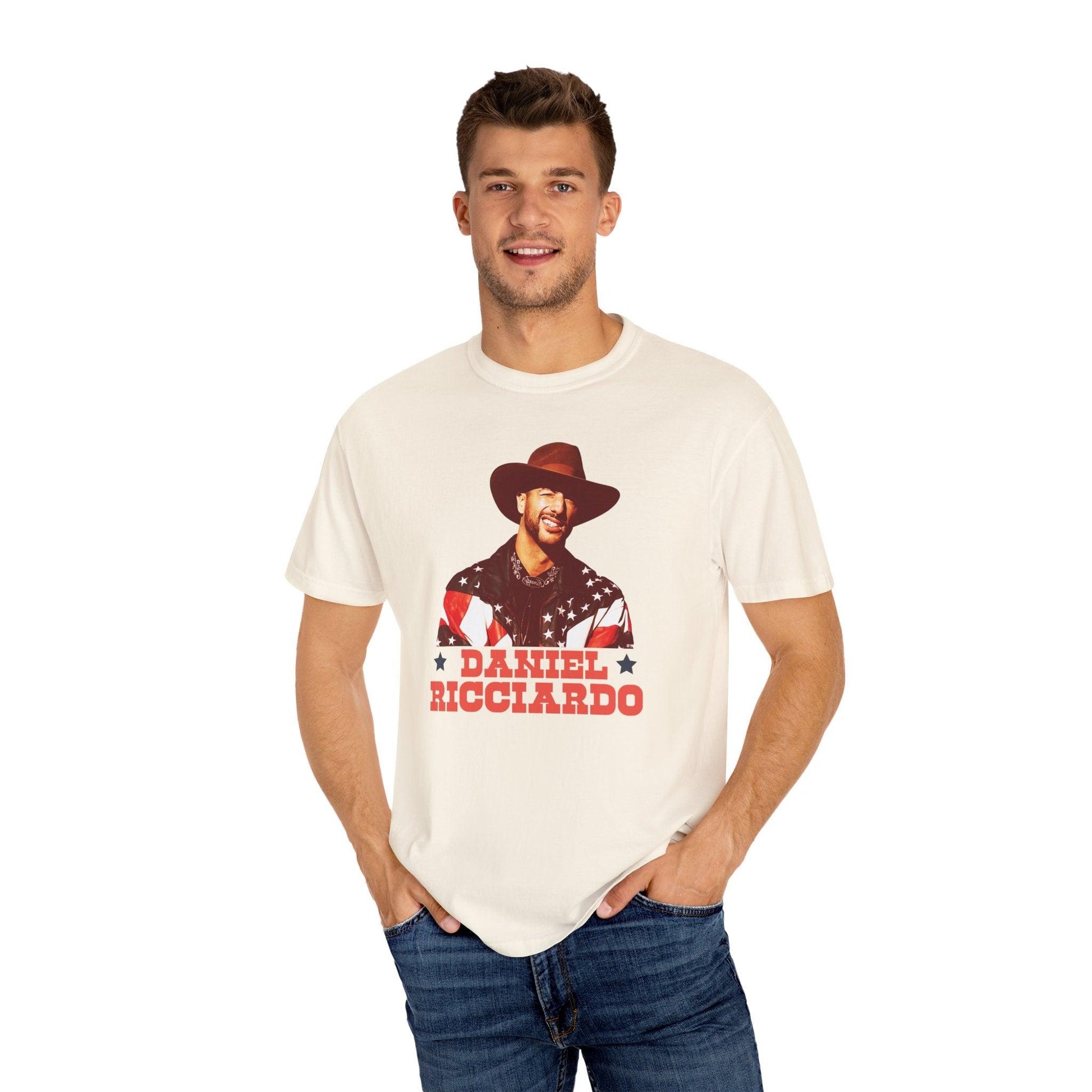 Daniel Ricciardo Texas T-Shirt Comfort Color - RecklessSunday