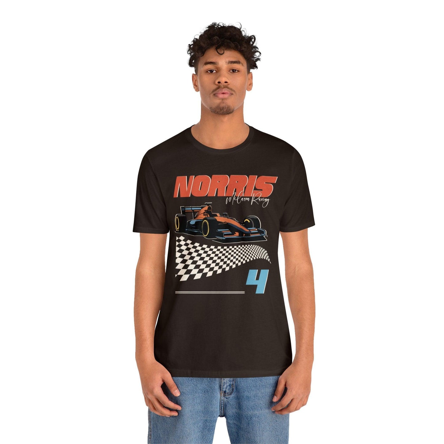 Lando Norris Retro Lightweight T-Shirt - RecklessSunday