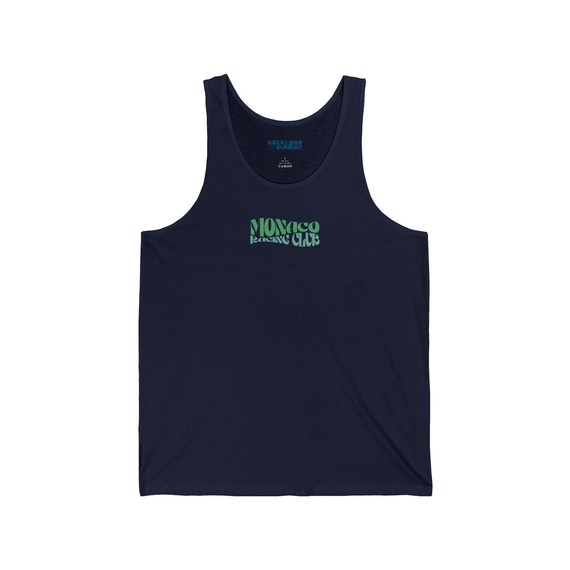 Monaco Racing Club Jersey Tank - RecklessSunday