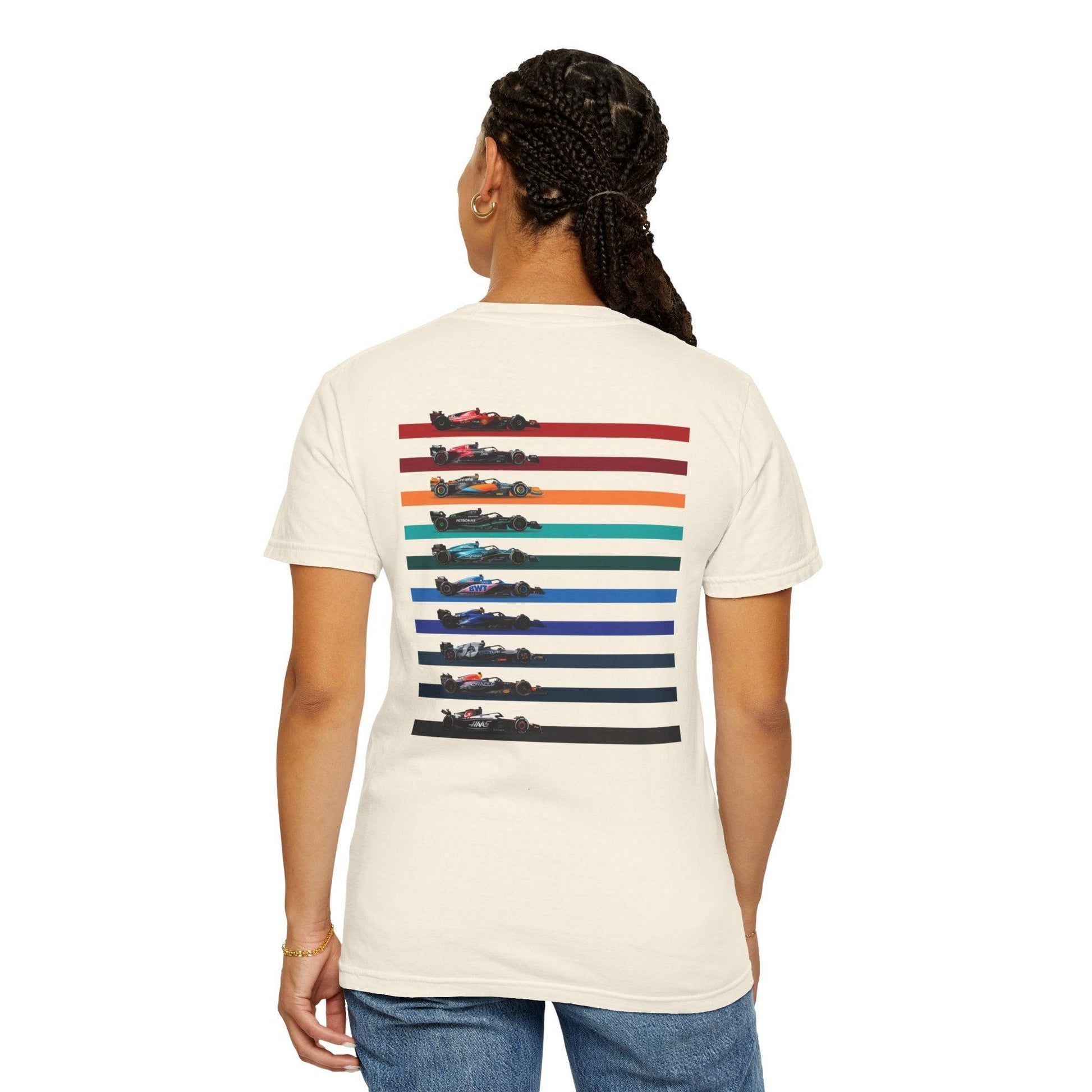 Formula Racing Cars T Shirt 2023 Comfort Color - RecklessSunday