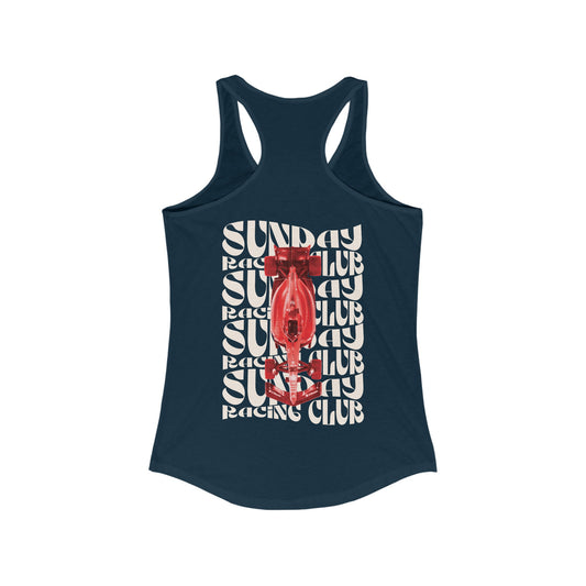 Charles Leclerc Sunday Racing Racerback Tank