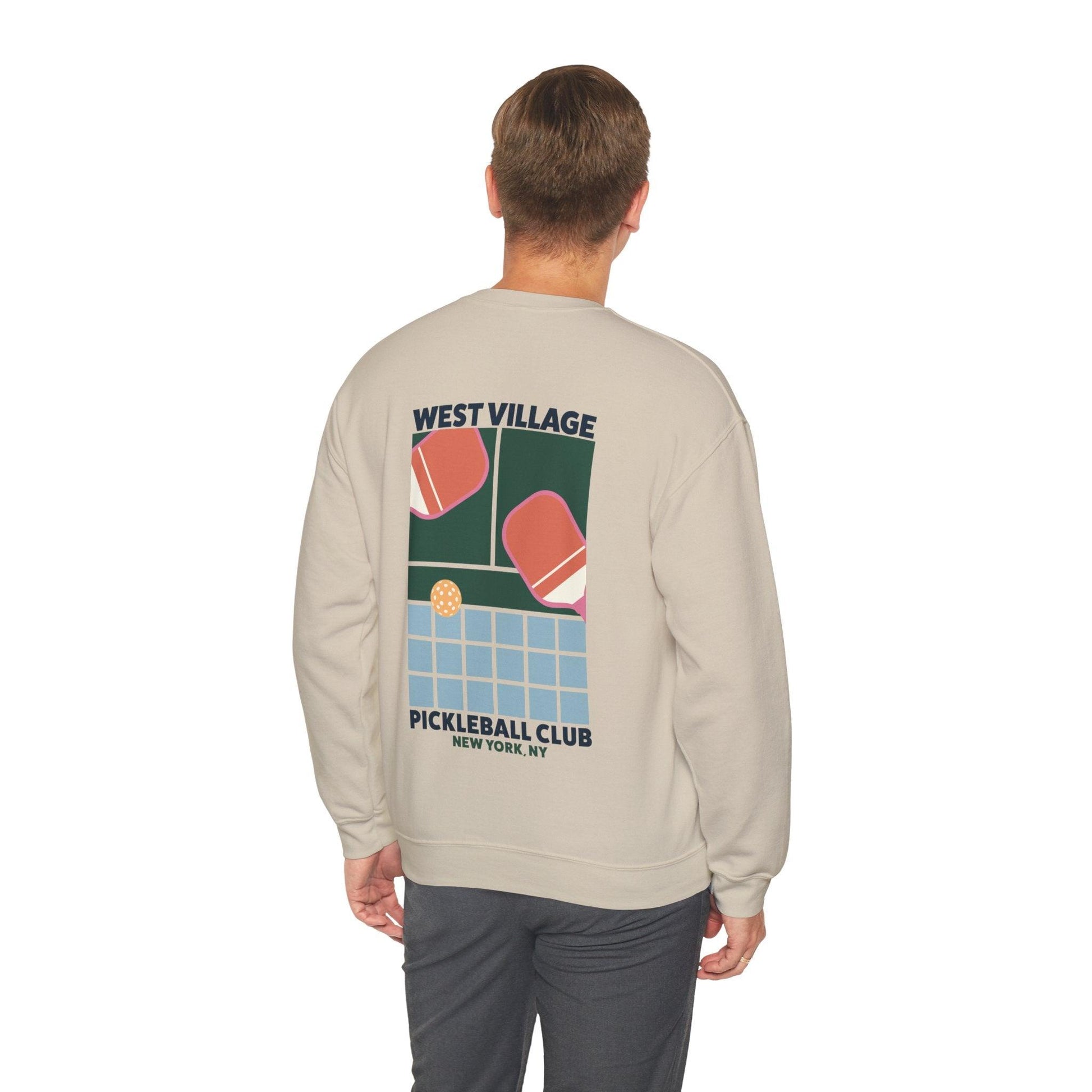 West Village Pickleball Club NYC Crewneck - RecklessSunday