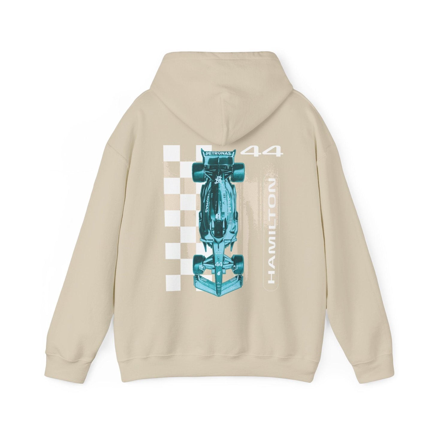 Lewis Hamilton Mercedes Grunge Series Sand Hoodie - RecklessSunday