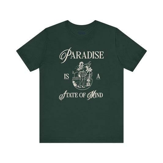 Paradise is a State of Mind | Cream Text - RecklessSunday