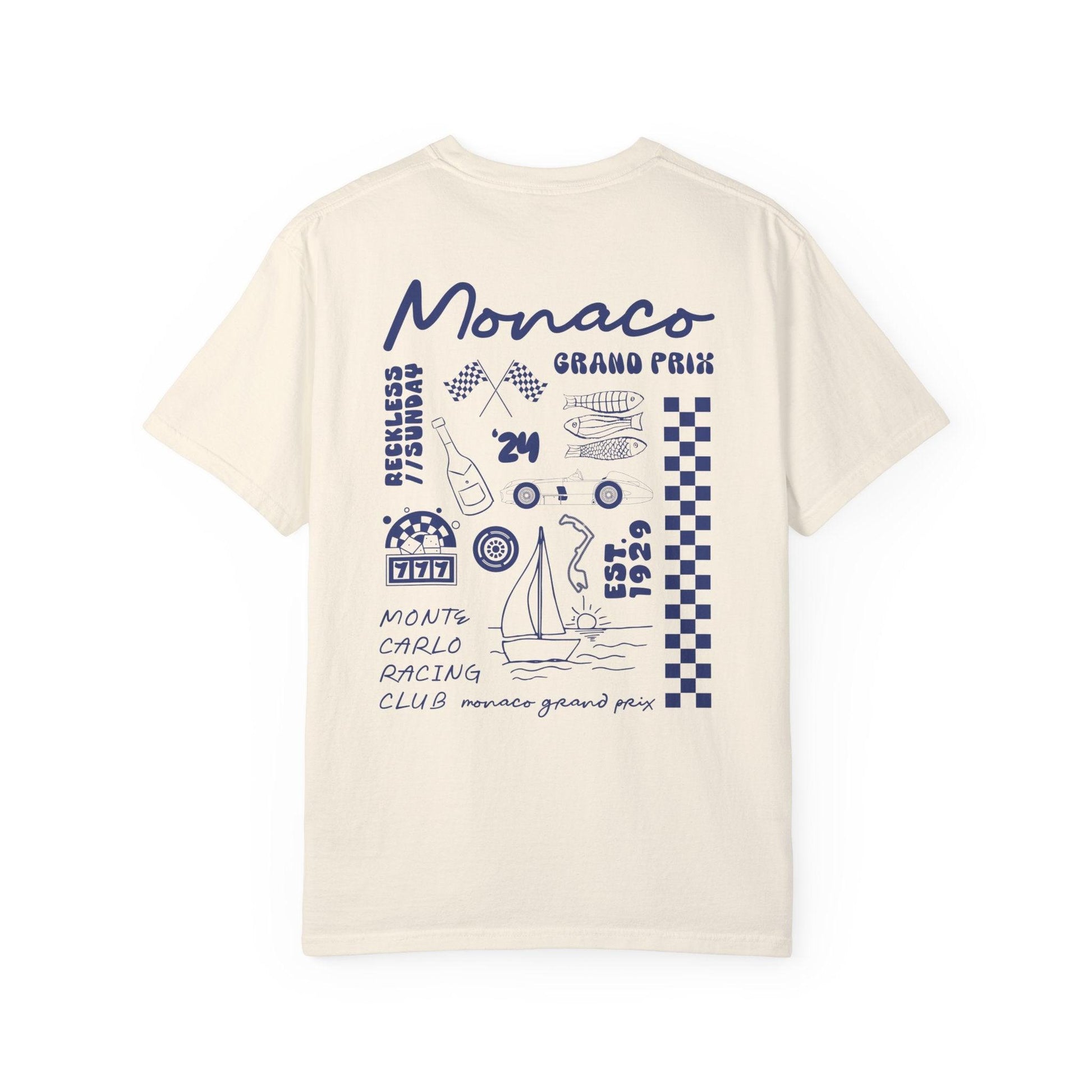 Monaco Grand Prix Print Shirt - RecklessSunday