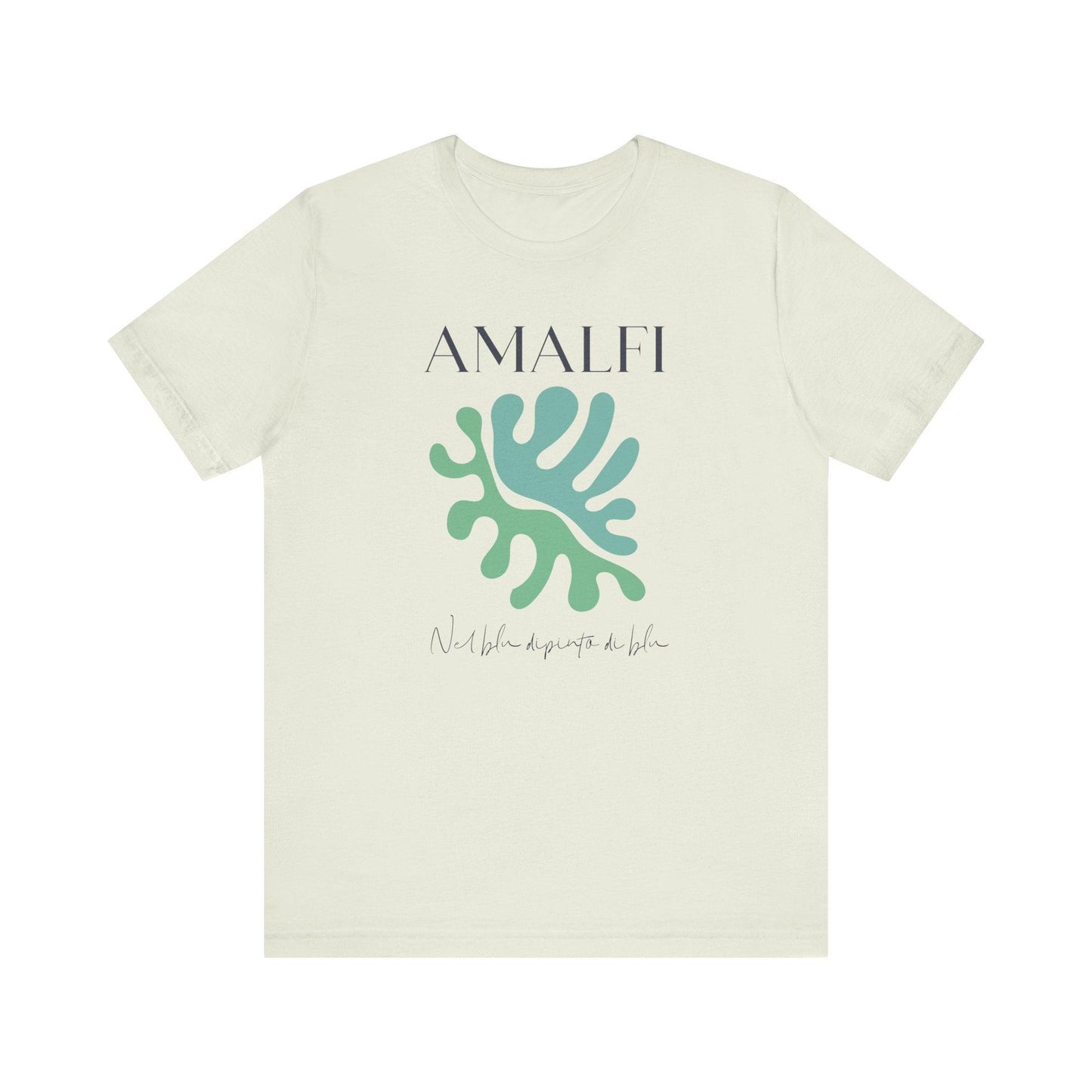 Amalfi Italy Coral Matisse T-Shirt - RecklessSunday