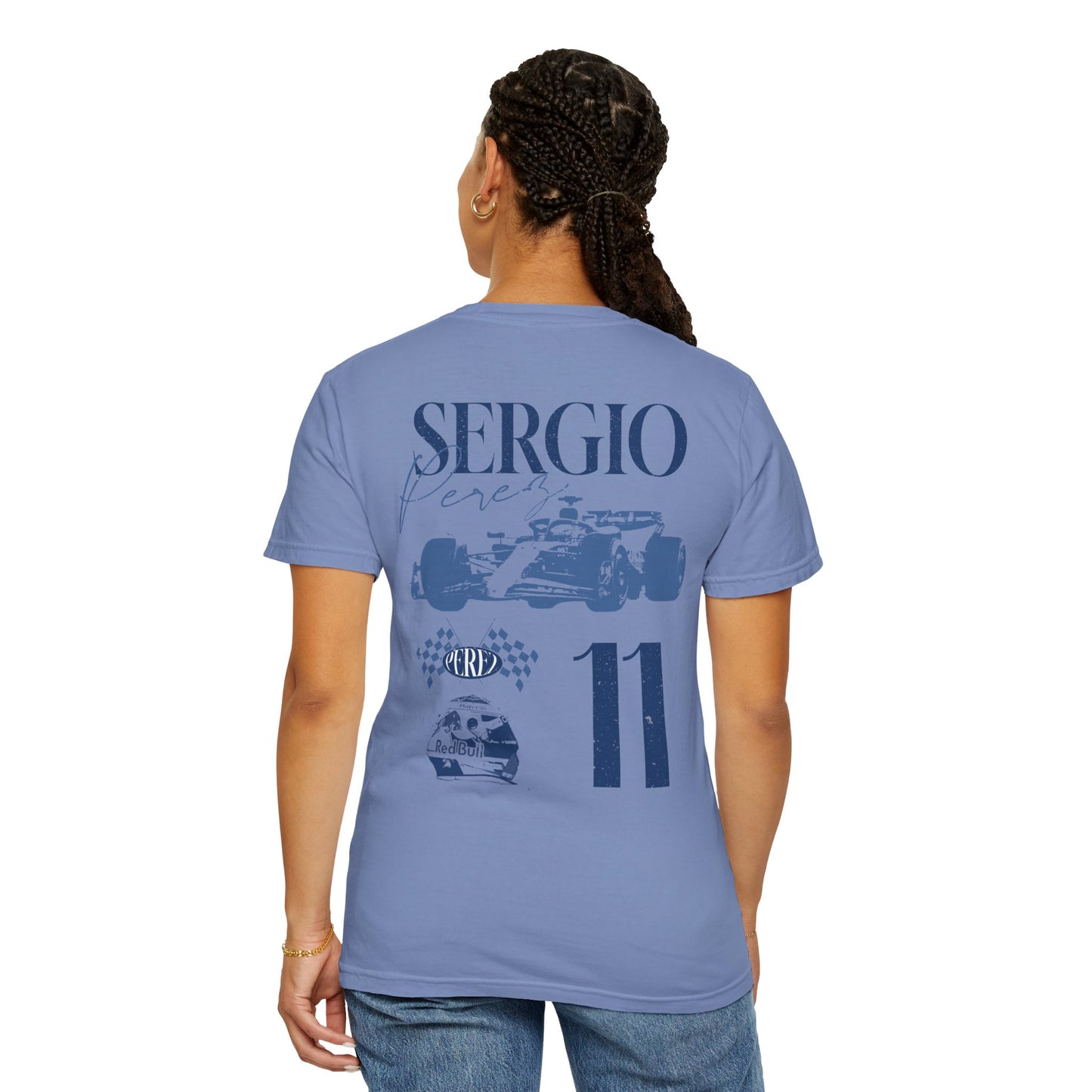 Perez Midweight Retro Racing T Shirt