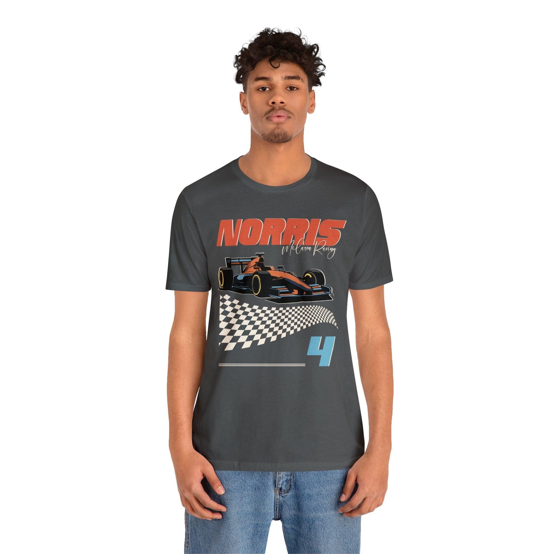 Lando Norris Retro Lightweight T-Shirt - RecklessSunday