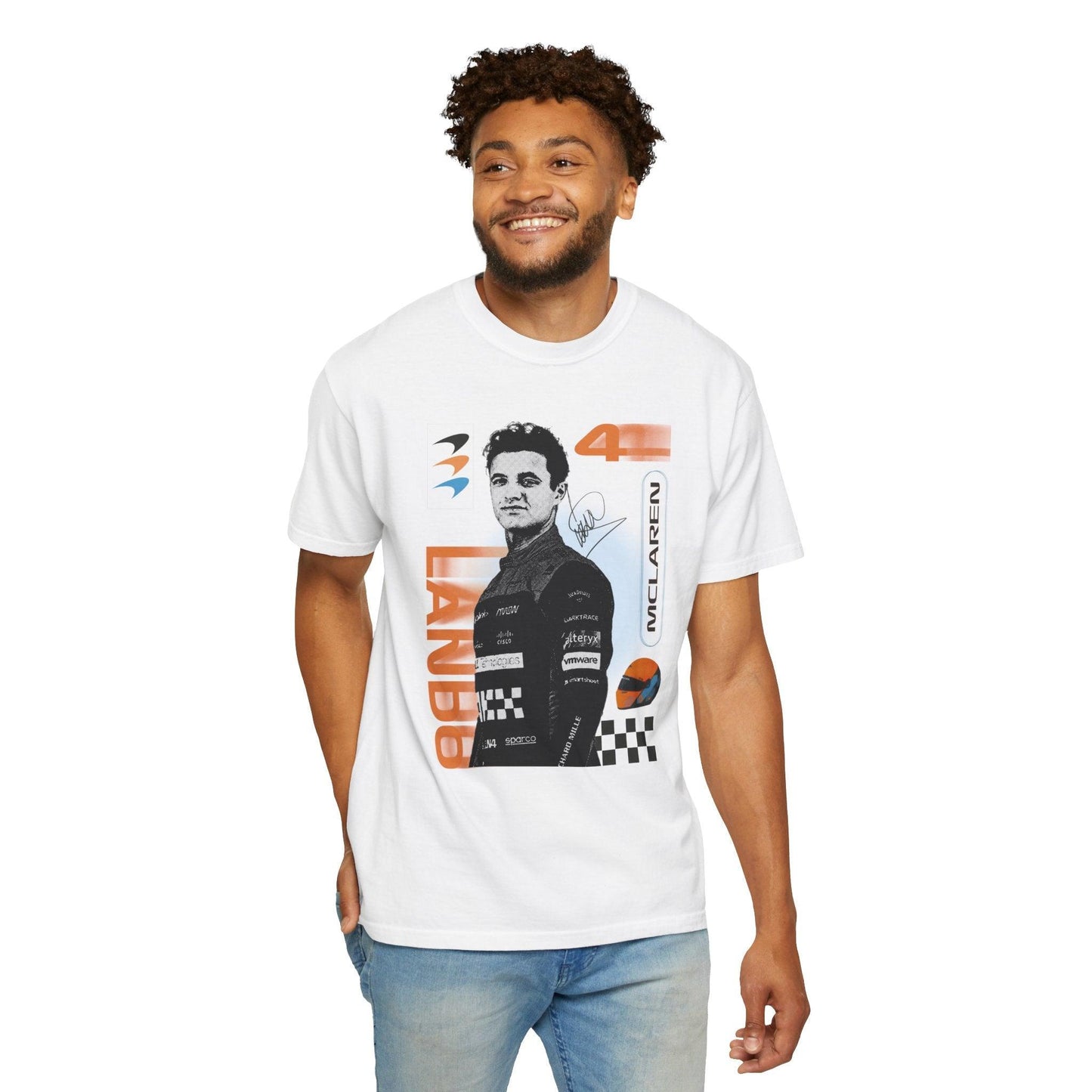 Lando Norris Retro Shirt - RecklessSunday