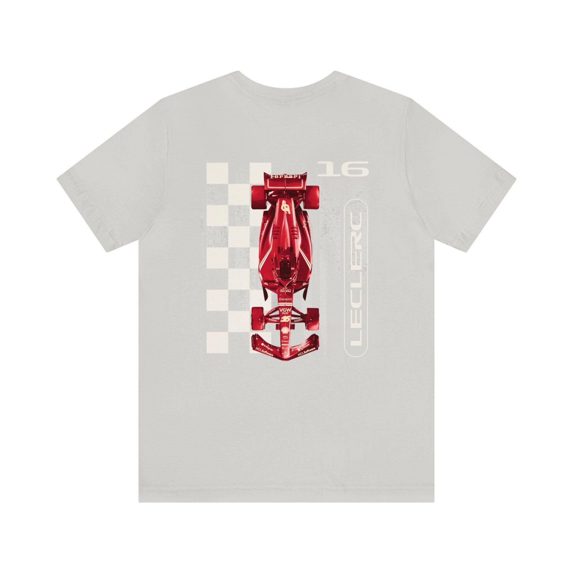 Charles Leclerc Grunge T-Shirt 2024 Lightweight - RecklessSunday