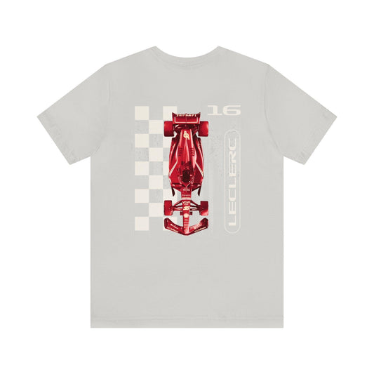 Charles Leclerc Grunge T-Shirt 2024 Lightweight - RecklessSunday