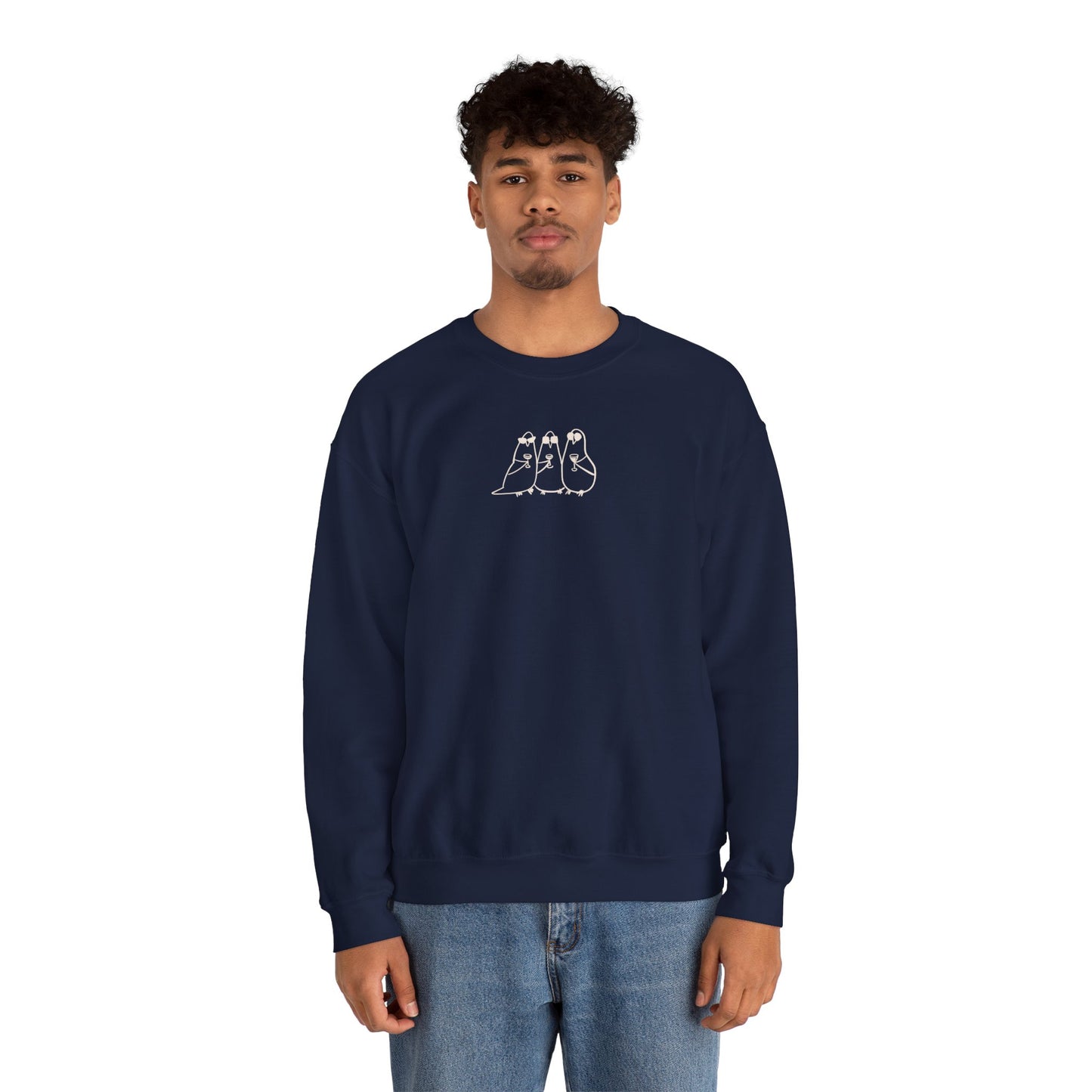 Pigeons of NYC Central Park Crewneck Sweatshirt